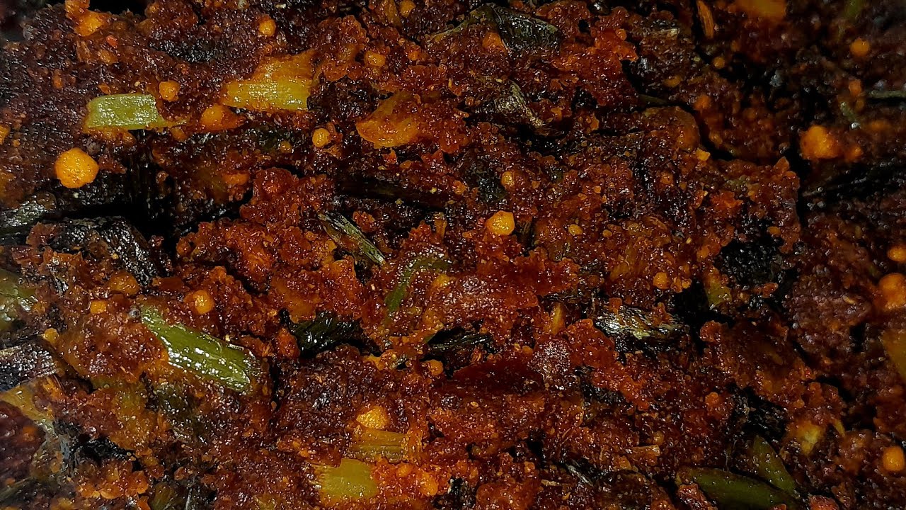 हरे प्याज की सुखी बेसन वाली स्वादिष्ट टिफिन पिकनिक वाली सब्जी ¦ Hare Pyaaz Ki Sabzi ...