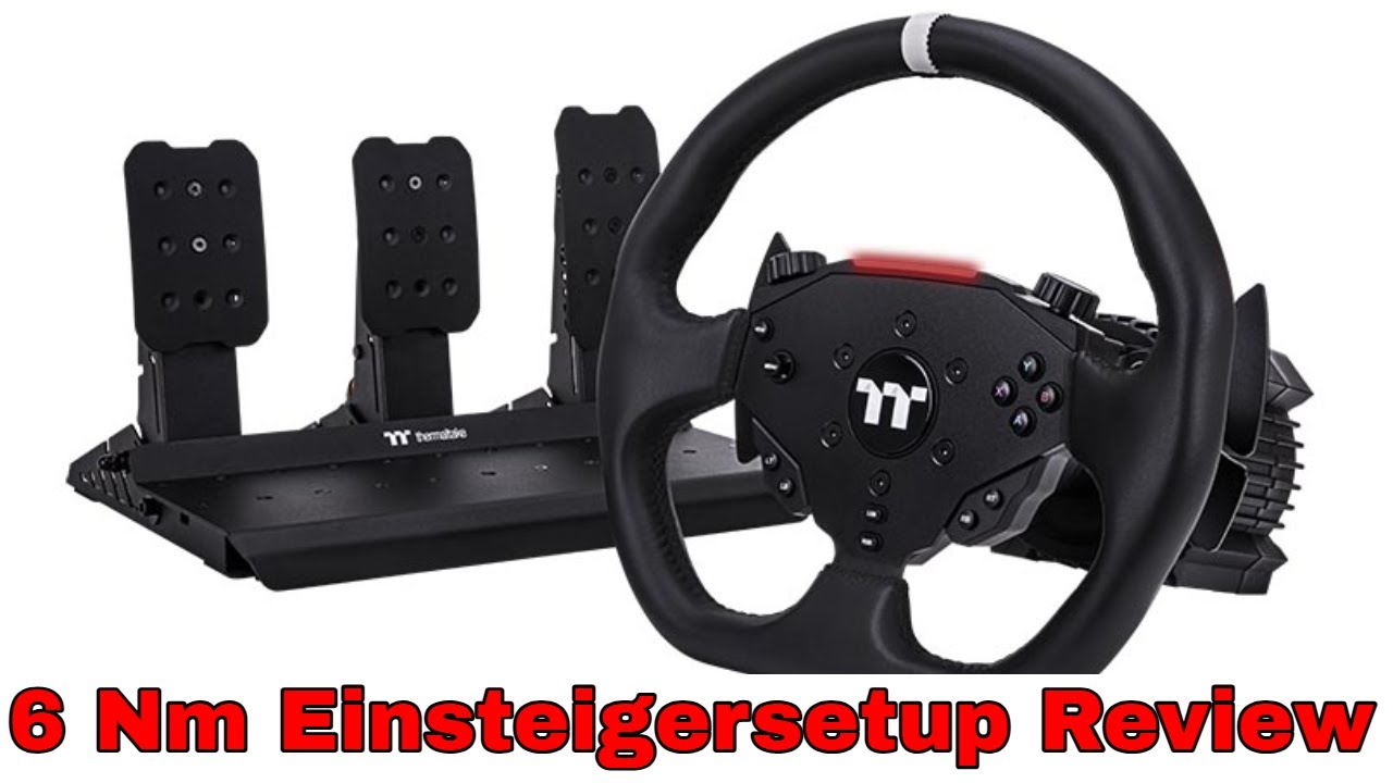 Thermaltake G6 DD Bundle - Einsteigerset f&uuml;r anspruchsvolle Simracer mit beschr&auml;nktem Budget