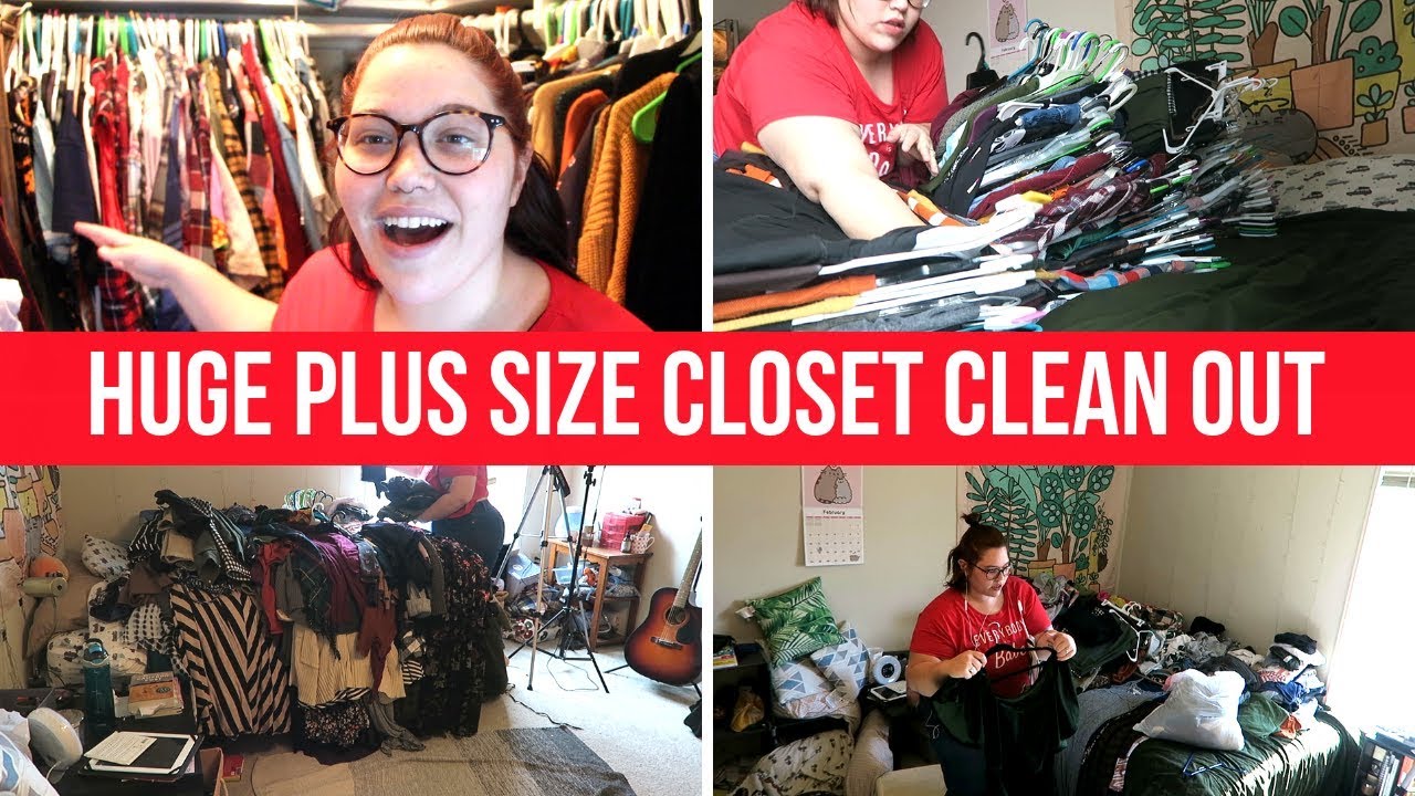 Plus Size Closet Clean-Out! How did it get so bad??