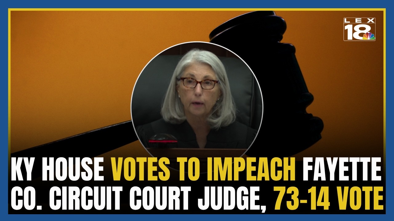 Kentucky House votes to impeach Fayette Co. Circuit Judge Julie Muth Goodman in 73-14 vote