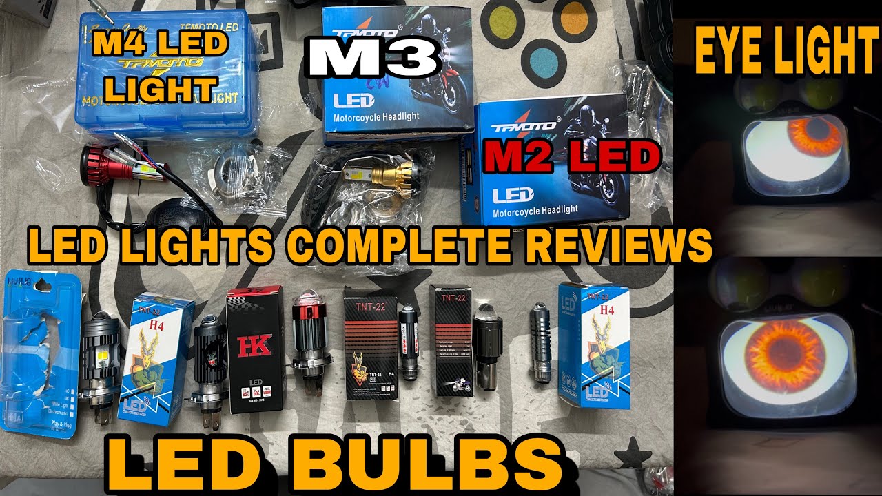 LED lights Complete Review | LED Lights For Bike | New LED Lights For Bike | Bike Lights | Foglights