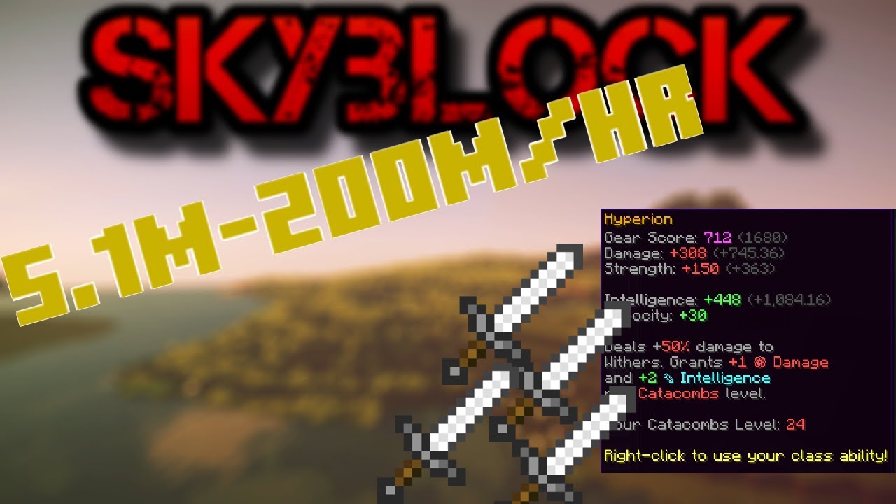 The ACTUAL best Money Making Method (5m+/hr)  &brvbar;&brvbar;  (Hypixel Skyblock)