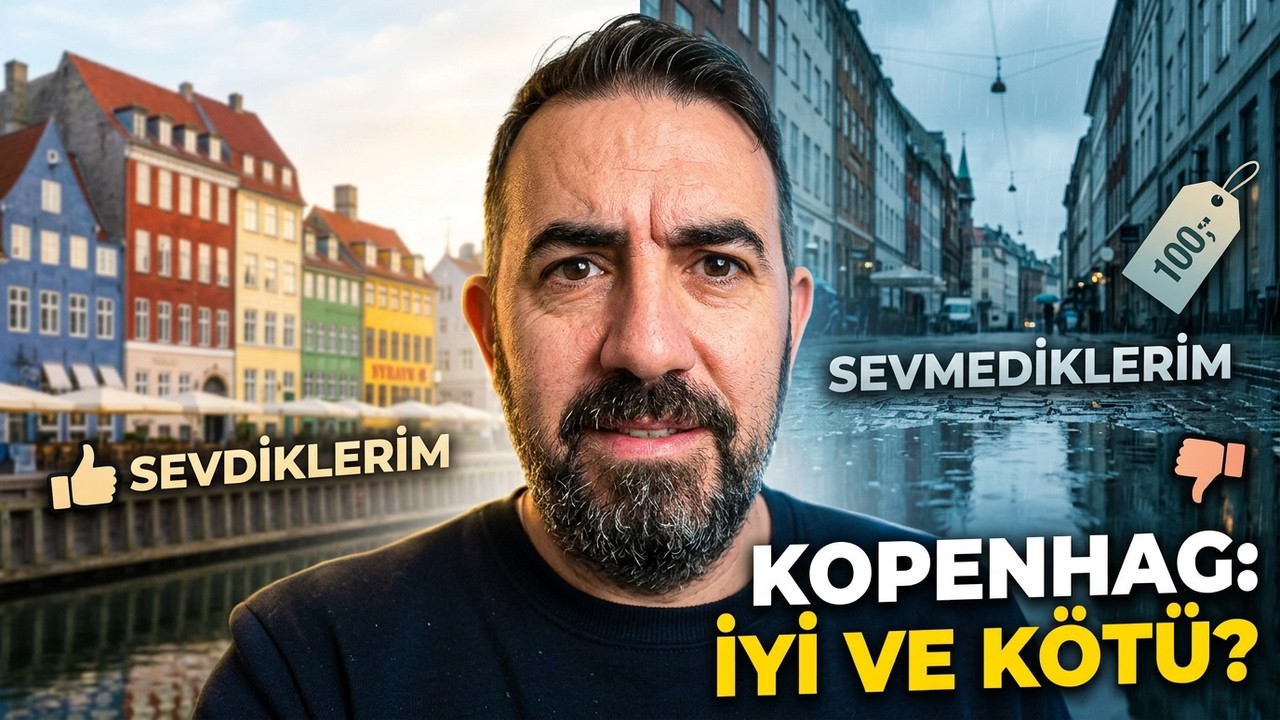 Kopenhag'da Sevdiklerim ve Sevmediklerim 🇩🇰 | Kopenhag Gezi Rehberi
