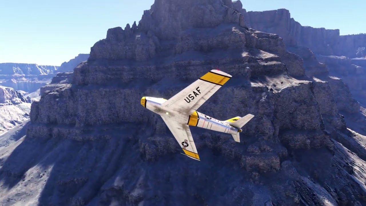 FS2024 - F86 Sabre   (Gran Canion Arizona)