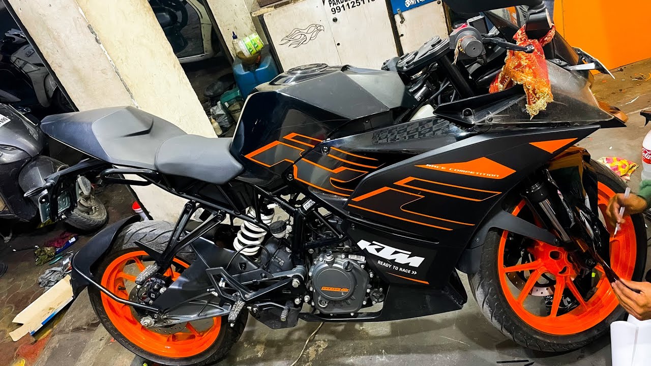 KTM RC 125 Modified Into RC 200 😍🔥🔥