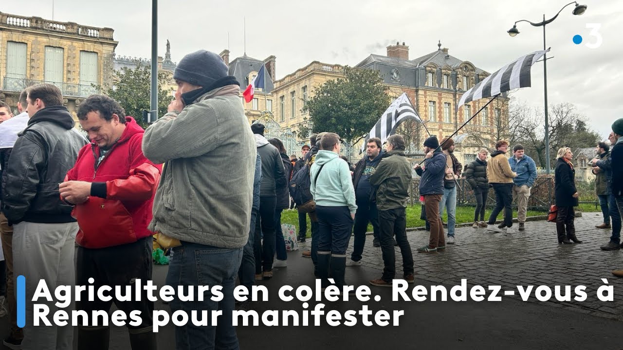 Agriculteurs en colère. Rendez-vous à Rennes pour manifester