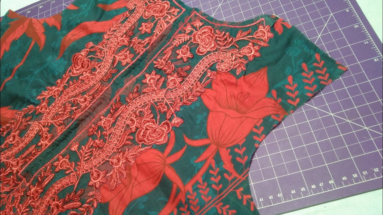 ✂️🧵Brands style long Pakistani kurti ki cutting tips#pakistanikurti