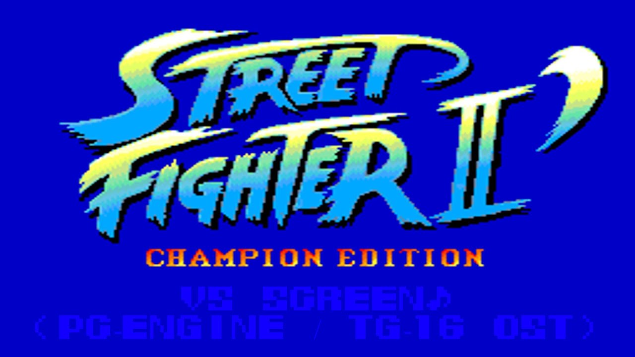 Street Fighter 2: Champion Edition (PC-Engine) OST - VS screen