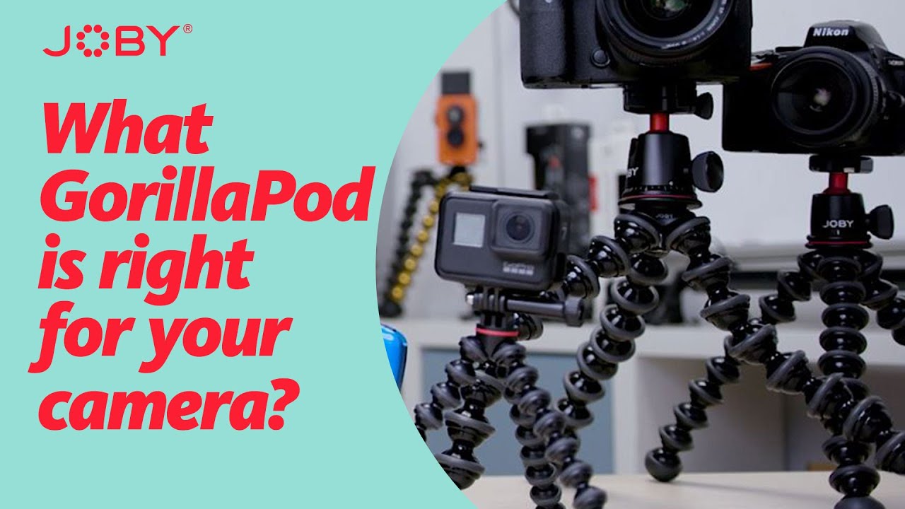 Какой штатив GorillaPod подойдёт для вашей камеры?