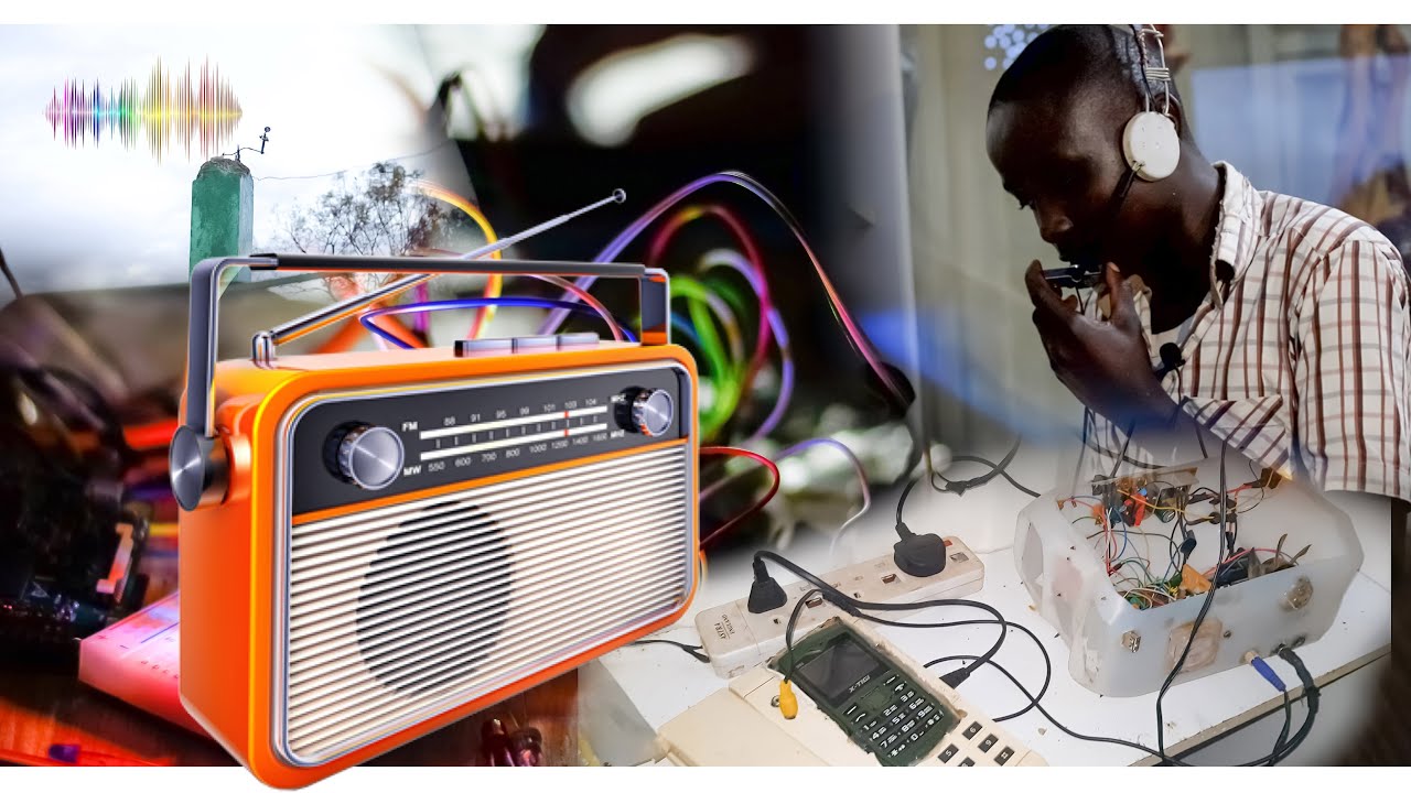 This genius from Nkubu, Meru makes his own radio station from scratch using electronic waste!!