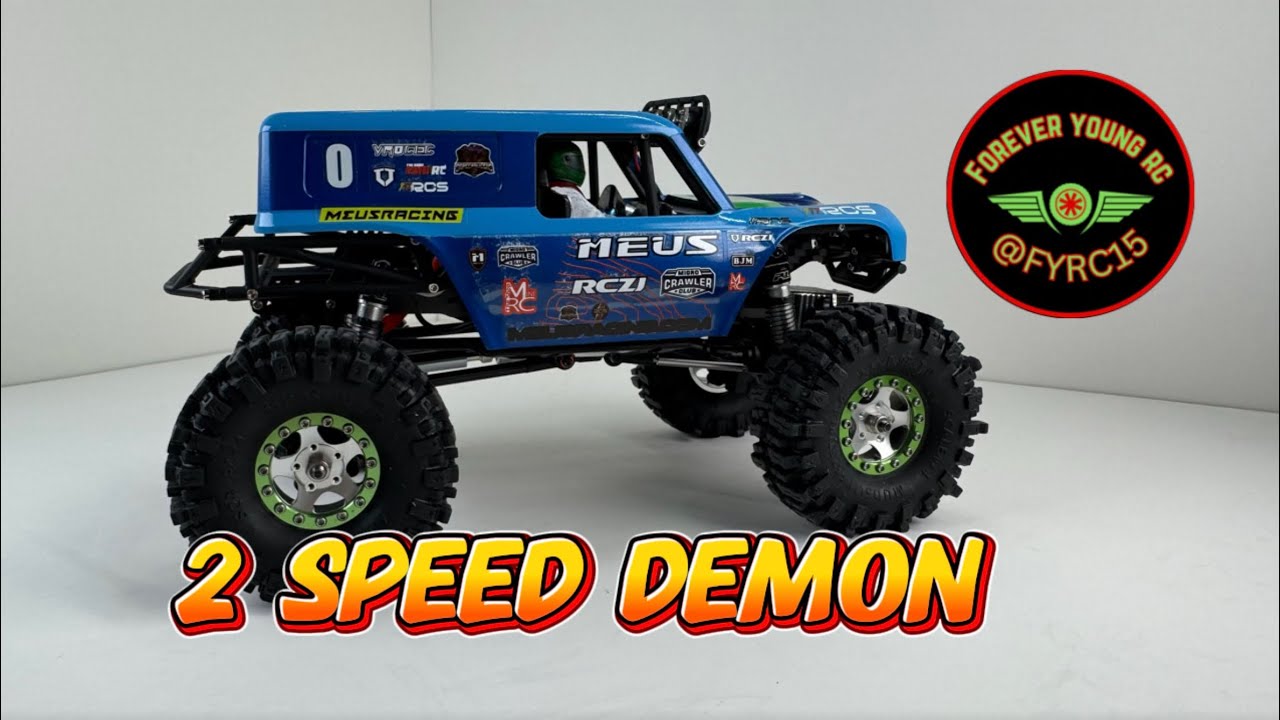 FCX24m & SCX24 MEUS 2 speed build