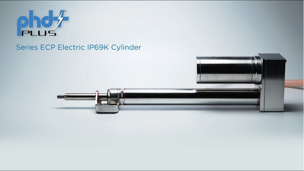 Series ECP Electric IP69K Cylinder