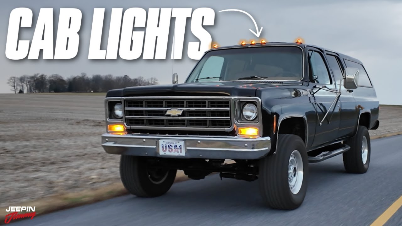 Я наконец-то установил фары на свой Squarebody Suburban!