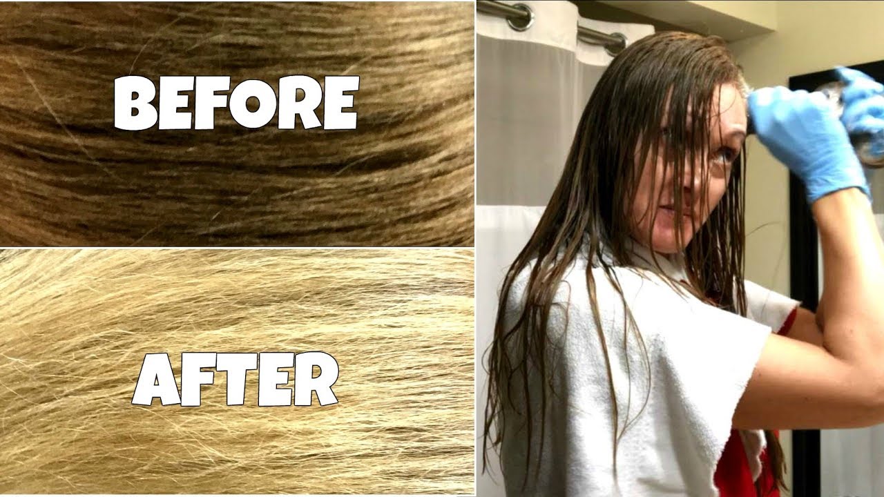 DIY Natural HAIR LIGHTENING & COLOR REMOVAL - No Damage!