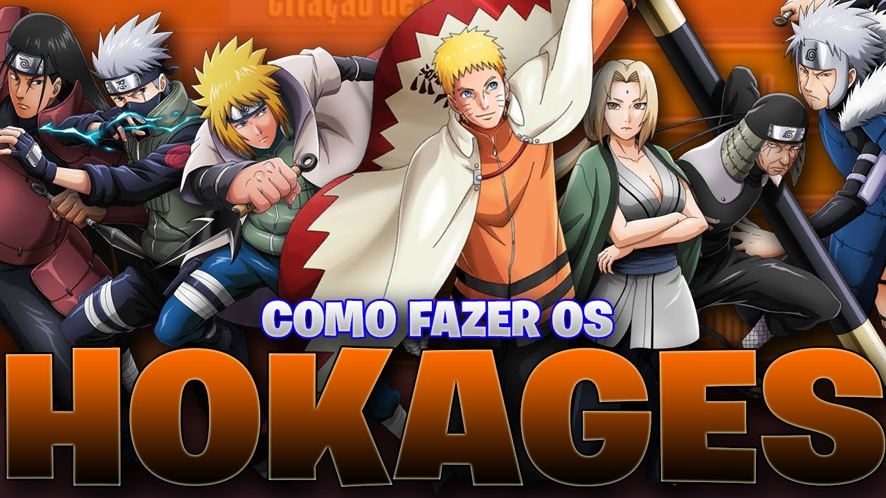 COMO FAZER OS HOKAGES NO WARRIORS OF THE UNIVERSE