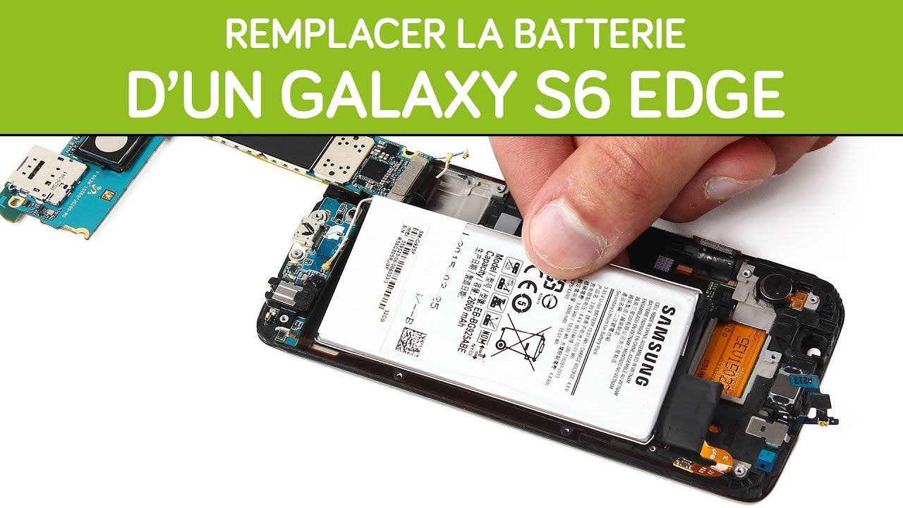 Remplacer la batterie de son Galaxy S6 Edge