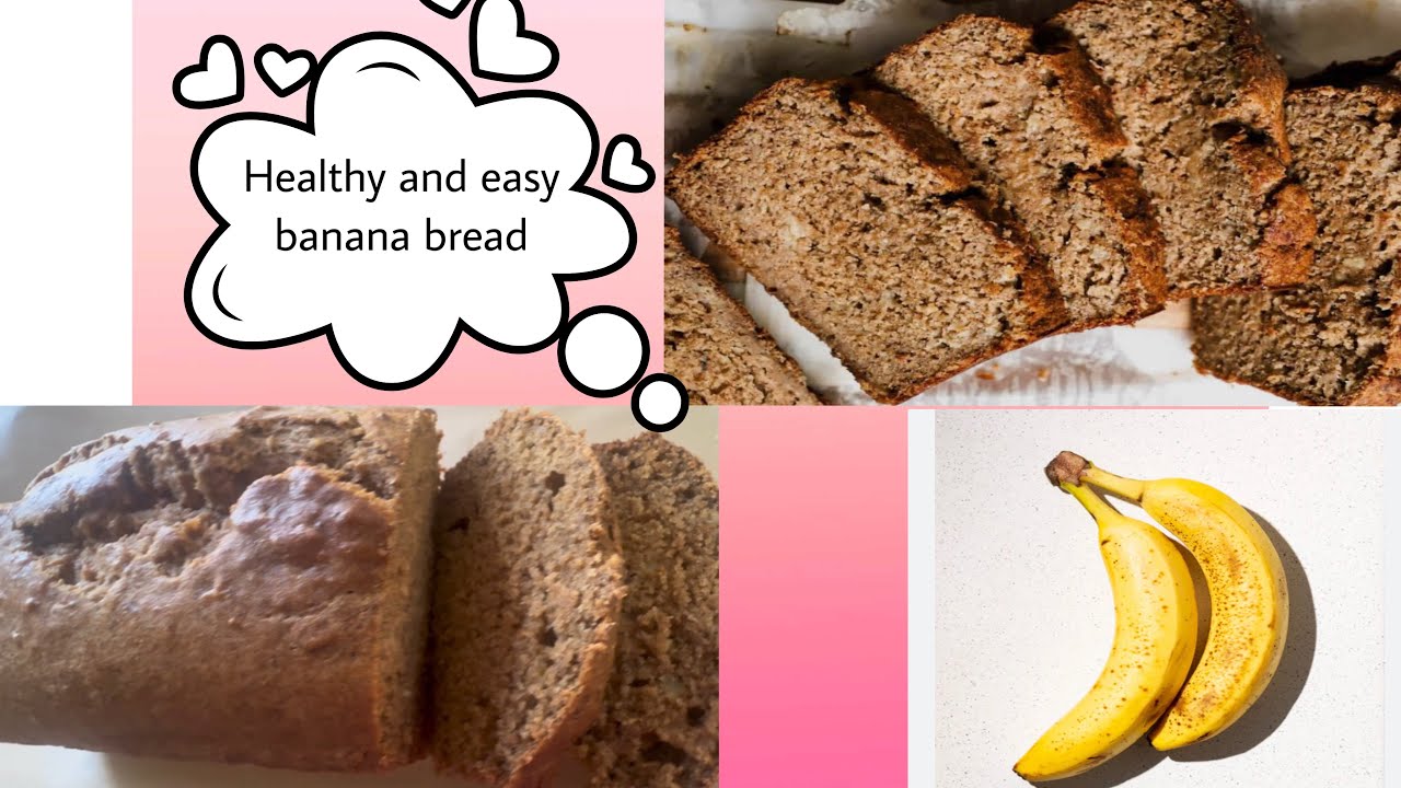 I BAKED HEALTHY BANANA BREAD AT HOME FOR MY HUSBAND DIET/ HOW TO BAKE HEALTHY BANANA BREAD.