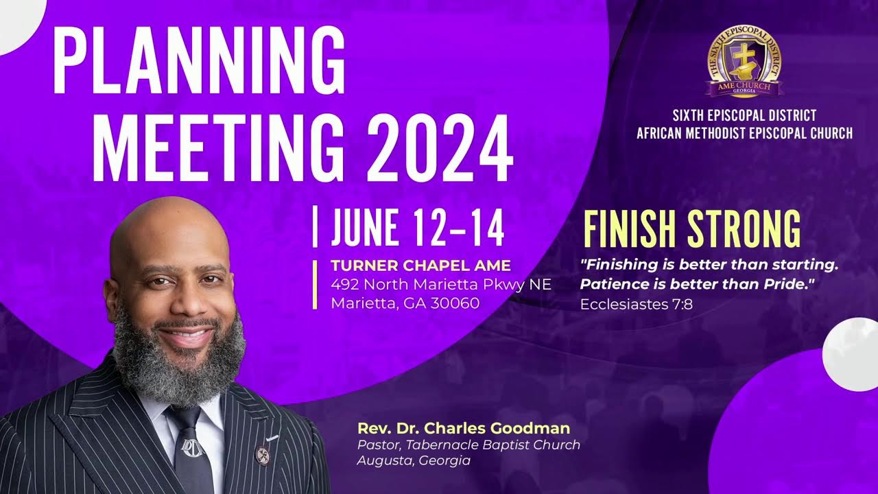 SED Planning Meeting - Evening Worship - Rev. Dr. Charles Goodman, Jr.