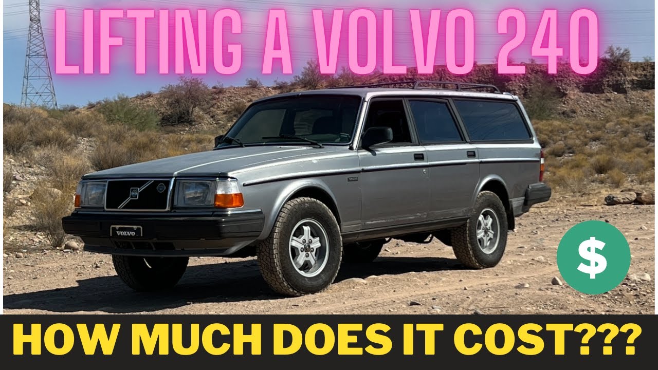 How much does it cost to lift A Volvo240 3inches? Surprisingly Affordable! Save A Jeep Lift A Volvo!
