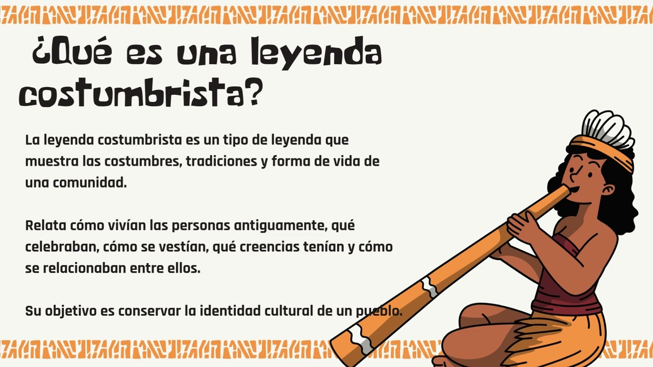 LA LEYENDA CONSTRUMBRISTA 6TO. PRIM.