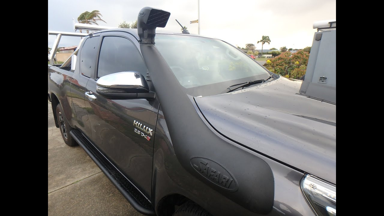 Toyota Hilux 2015+ Safari Snorkel fitting