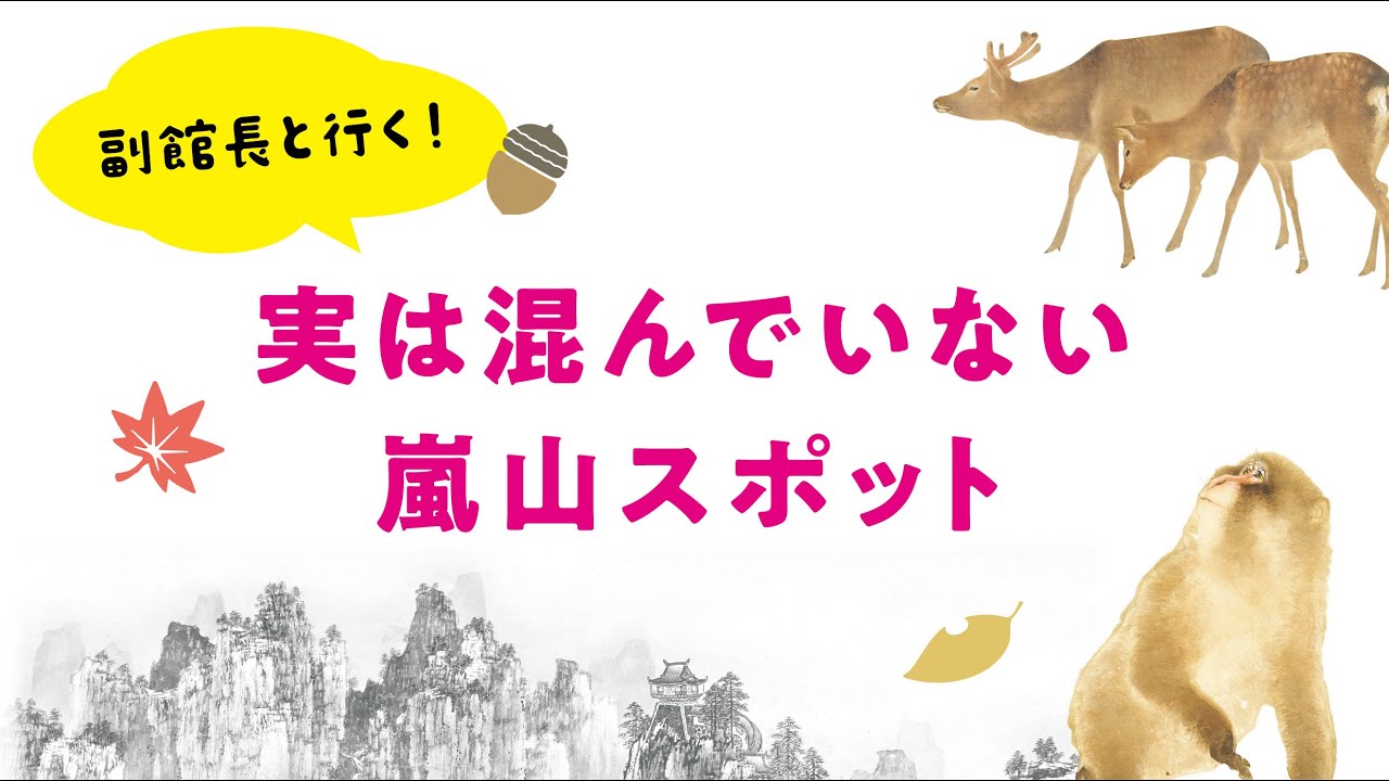 副館長と行く！実は混んでいない嵐山スポット