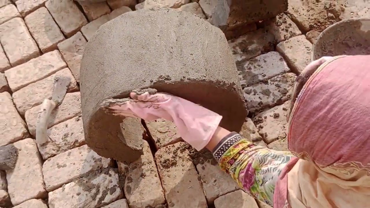 Cement coding stove