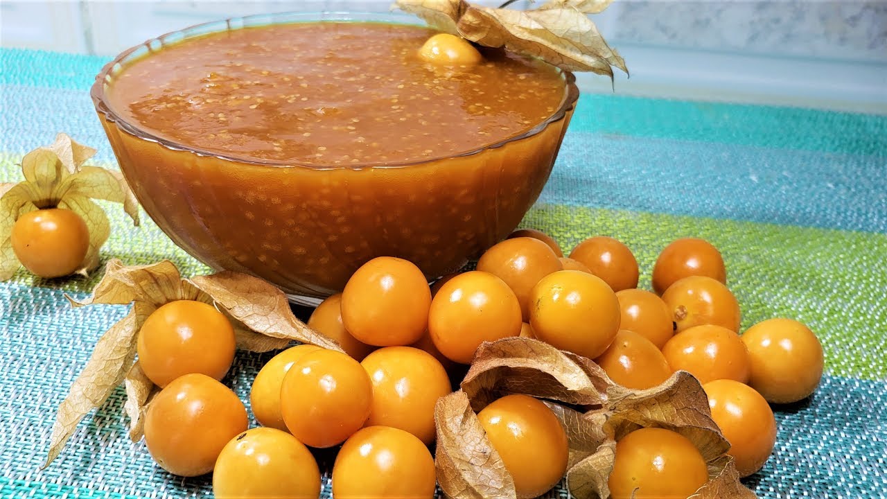 salsa AGRIDULCE de uchuva - SALSA agridulce para CARNES - como hacer salsa agridulce