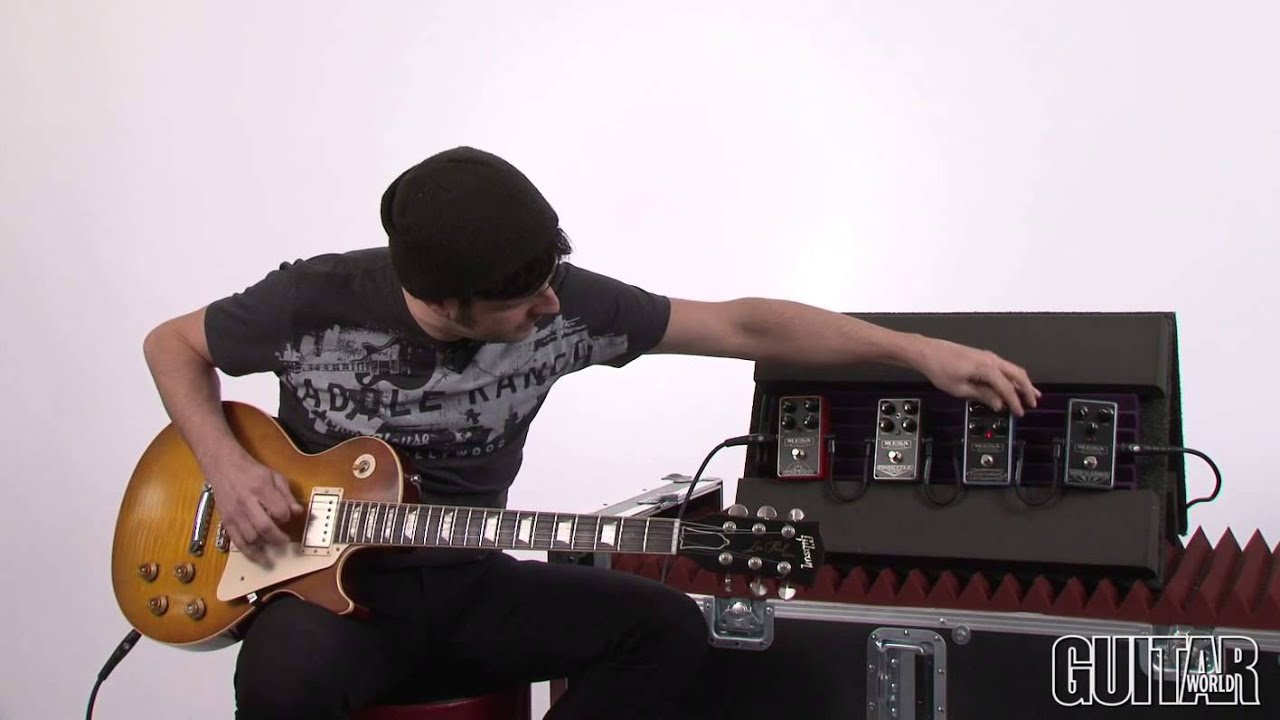 Mesa/Boogie Tone-Burst, Grid Slammer, Flux-Drive and Throttle Box Pedals