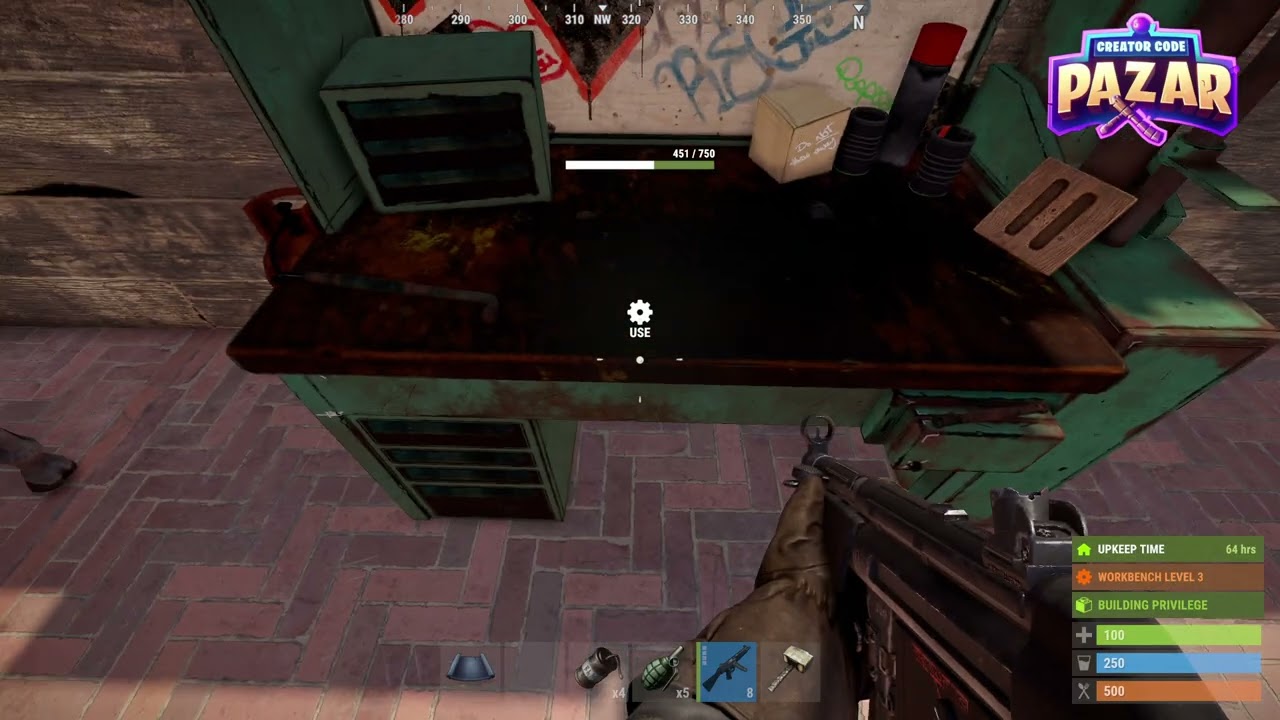 How to Craft C4 in Rust Quick Guide