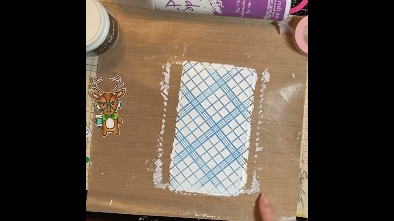 Deco Foil Transfer Gel Blanco and an Oopsie
