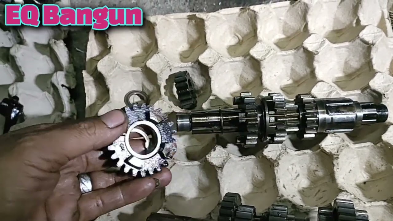 Jumlah Mata Gear Atau Susunan Rasio Viar 200L...!!!
