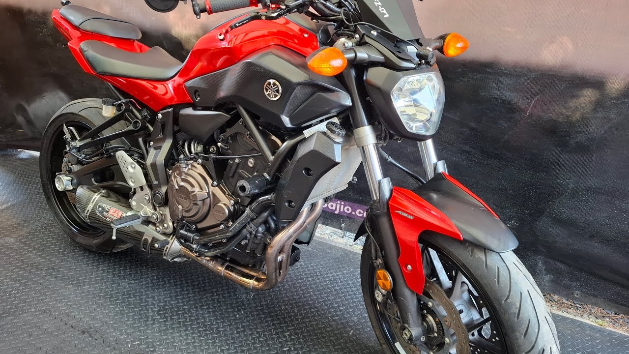 Yamaha mt07 2017 $