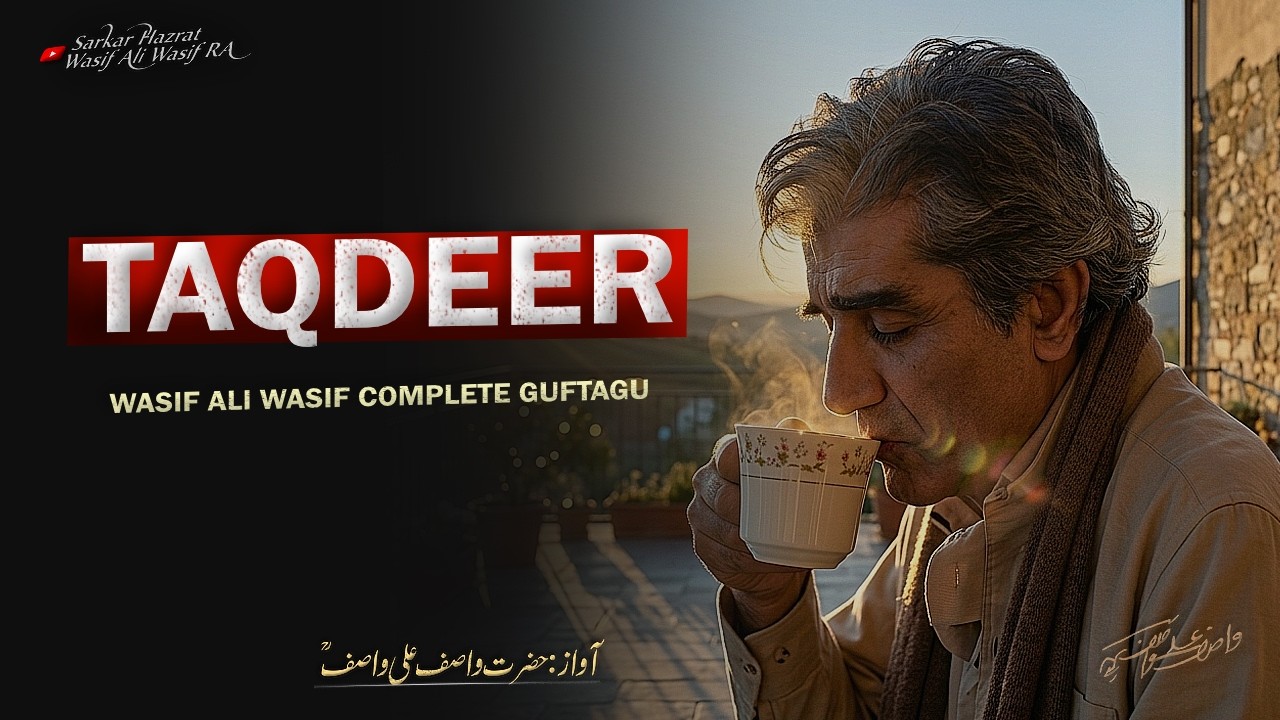 Wasif Ali Wasif RA on Taqdeer: Destiny, Effort & Divine Will (Guftagu)