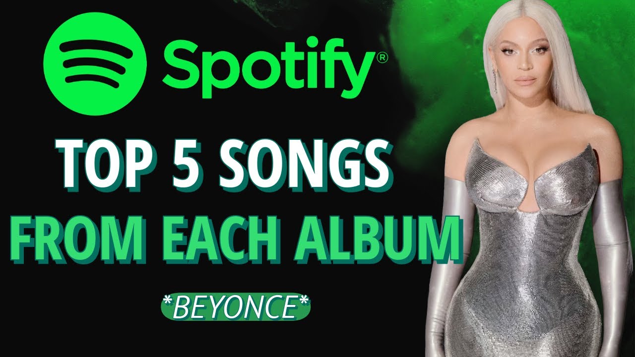 Beyoncé | Top 5 Most Streamed Songs Per Album on Spotify (FEBRUARY 2024)