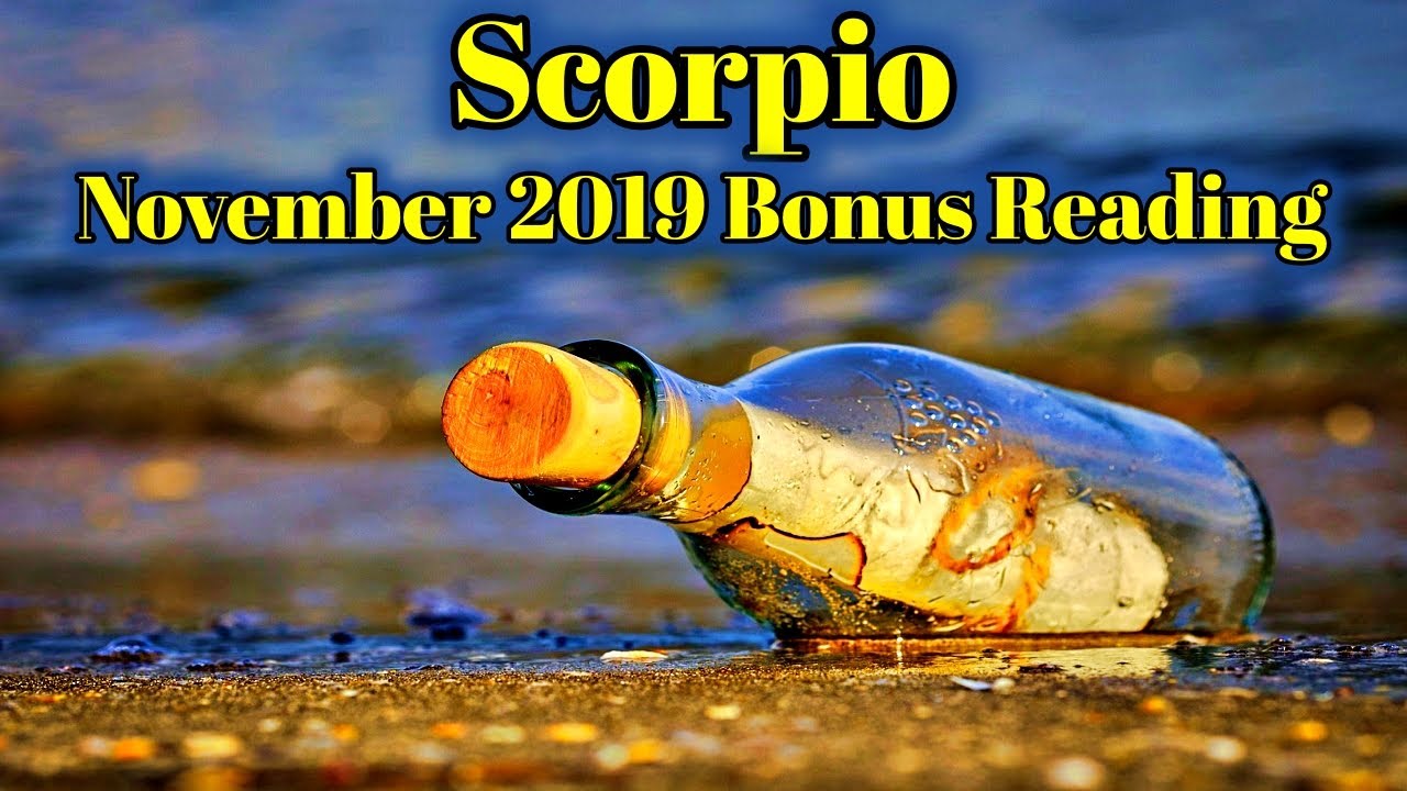 Scorpio! They Still Want Contact, It's Just One Big MisUnderstanding! ! November 2019 Reading
