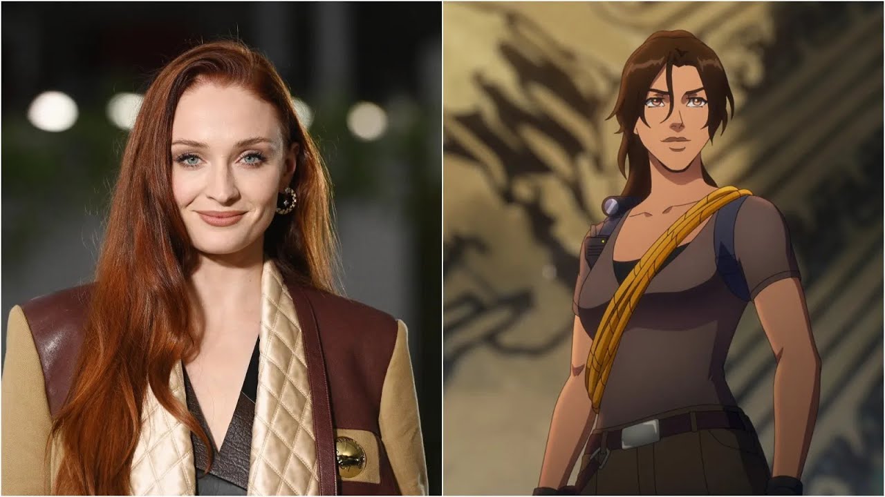 Sophie Turner's STUNNING Lara Croft Transformation Revealed! First Look- Prime Video's Tomb Raider
