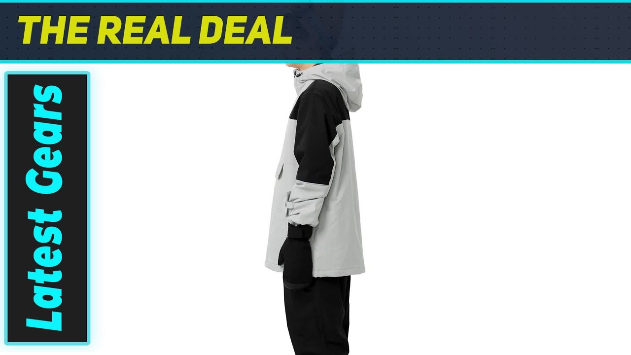 Actleis Mens Pullover Snowboard Jacket: Amazing Winter Performance