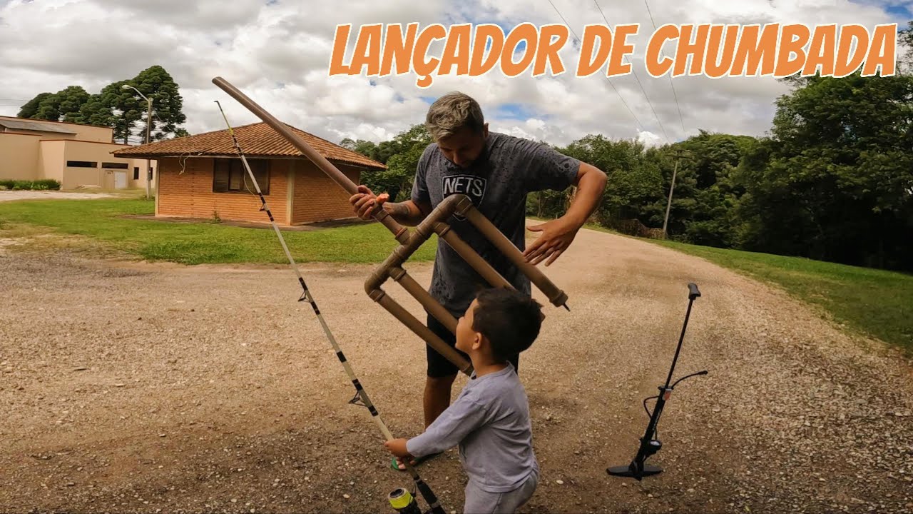 lan&ccedil;ador de chumbada ! #pescaria #surfcasting #pescaesportiva