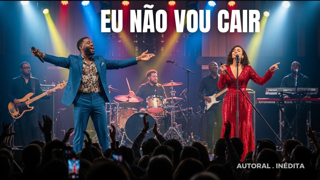 Eu Não Vou Cair (Inédita) ❤️🎤| Louvor Gospel em Groove (Ao Vivo)
