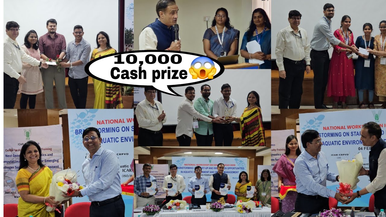 CIFE-Mumbai National Workshop on New innovation ideas in fisheries