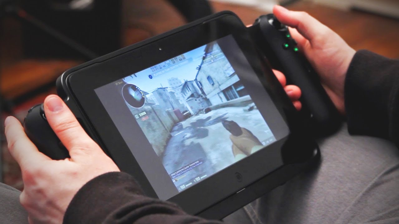 Распаковка и демонстрация геймпада для Razer Edge + док-станция для Razer Edge