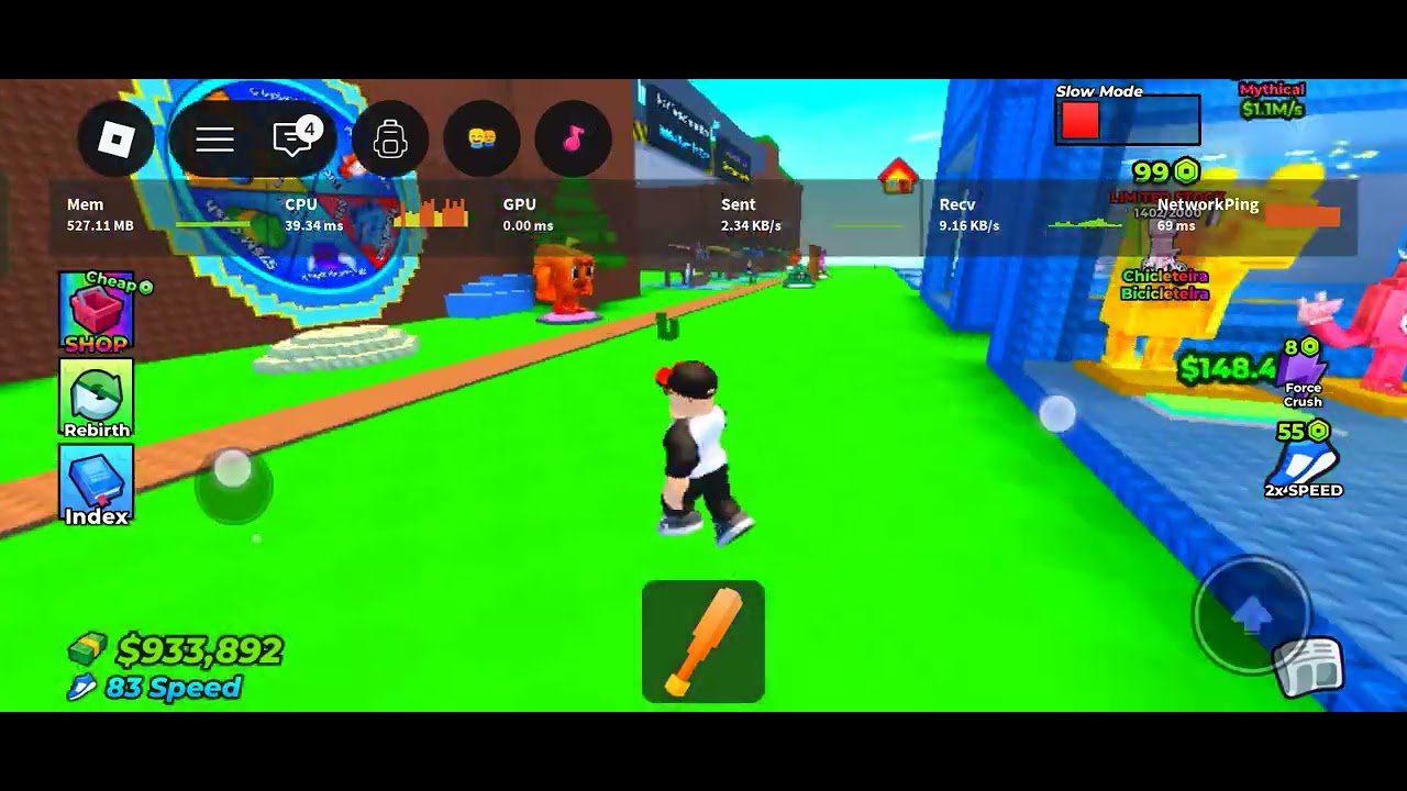 We play new game called Escape from  crushed for BRAINROT 