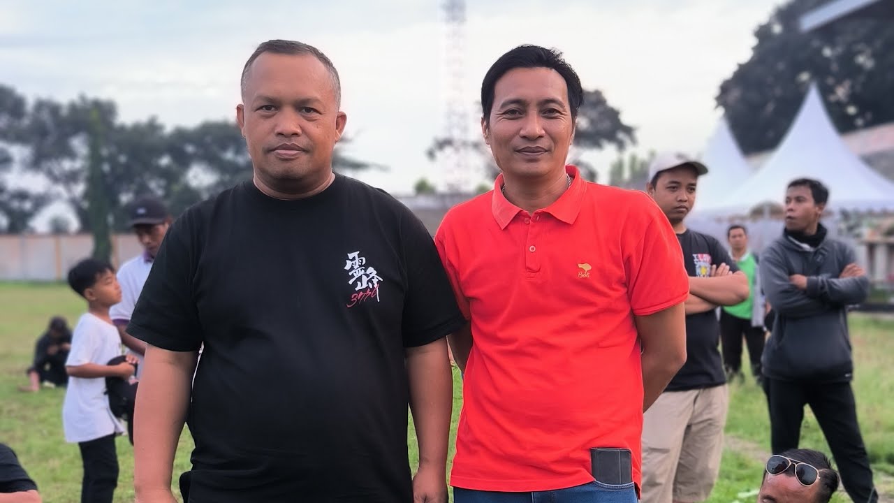 PAK BUDI AEROMAX DATANG PANTAU HPRO AUDIO PEMANASAN