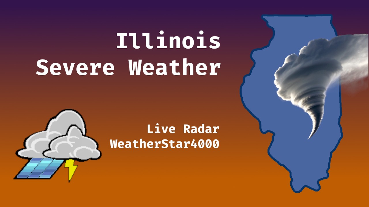 Illinois March Tornado Threat - Live Radar and Weather Star 4000