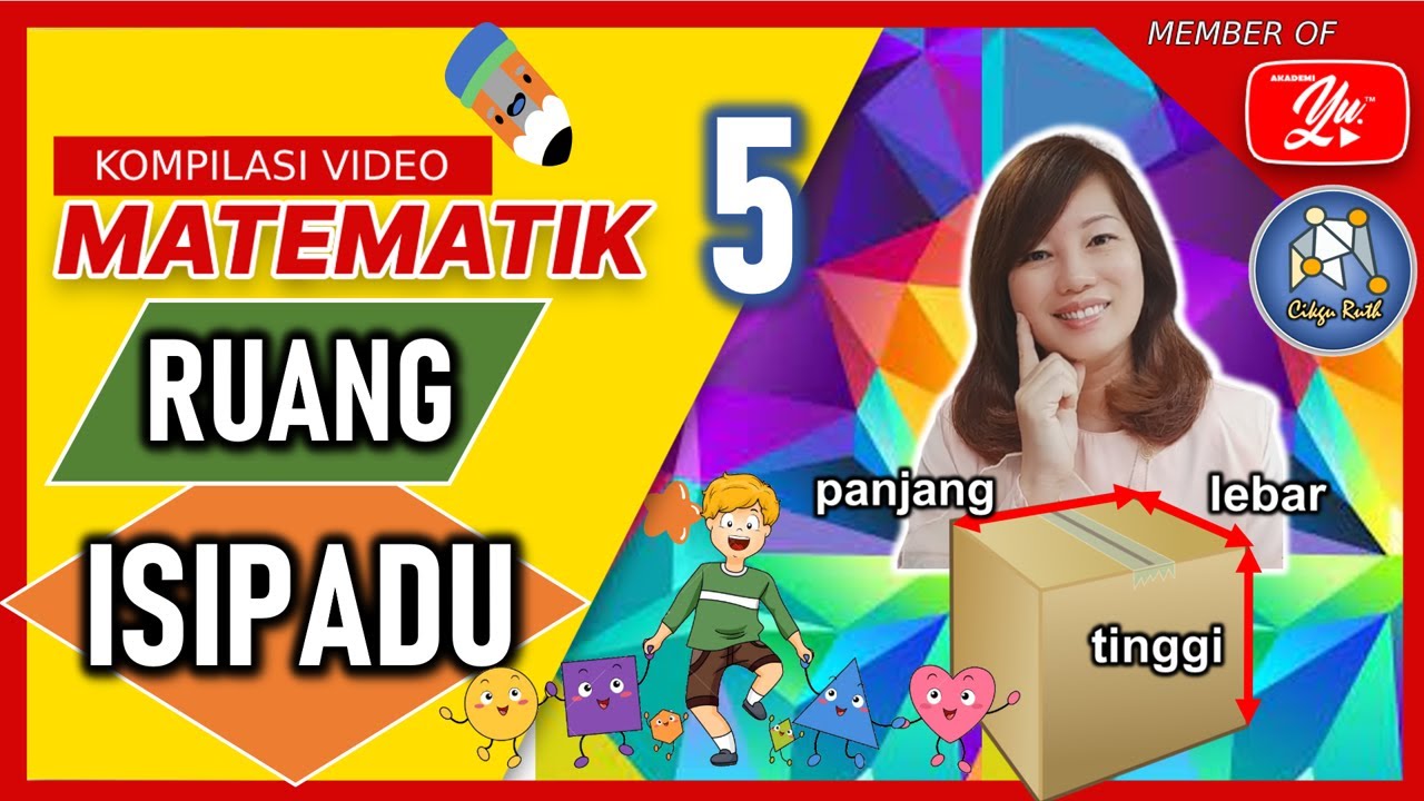MATEMATIK | TAHUN 5 | RUANG | ISIPADU BENTUK GABUNGAN #matematiktahun5 #cikguruth