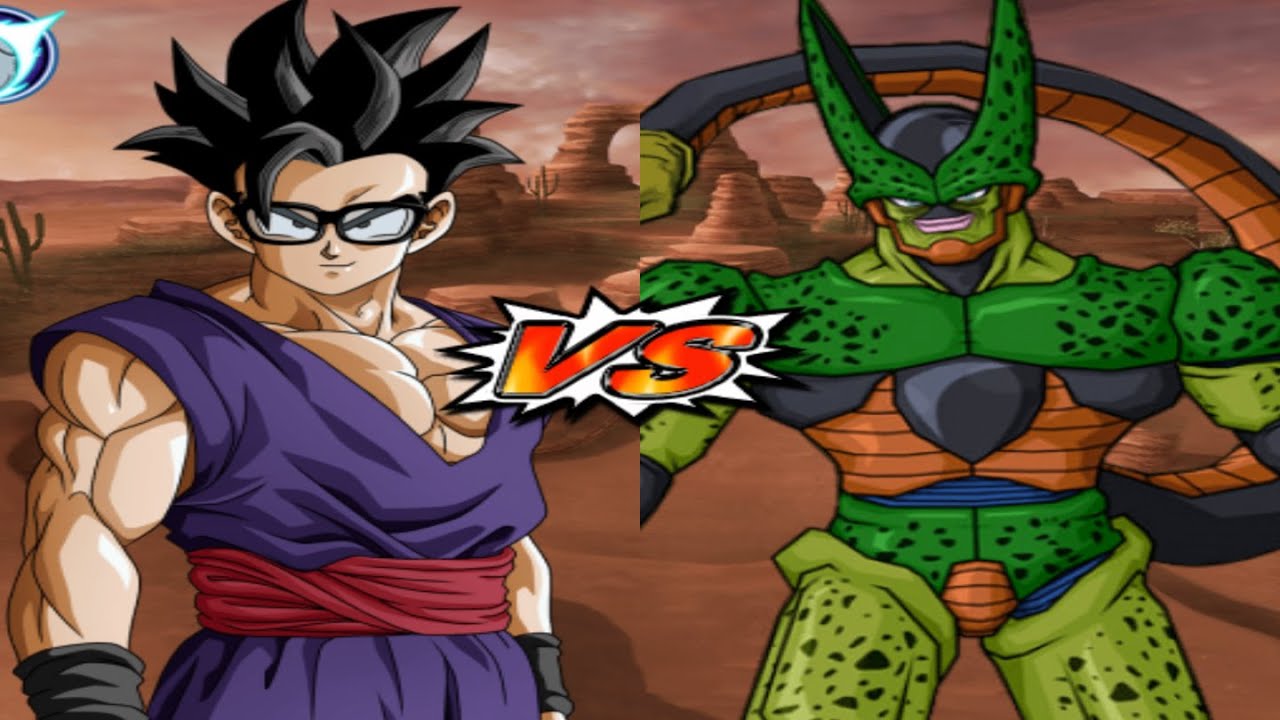Gohan DBS VS Cell - DBZ Budokai Tenkaichi 3 ShonenJump Geniuscorp ISO MOD