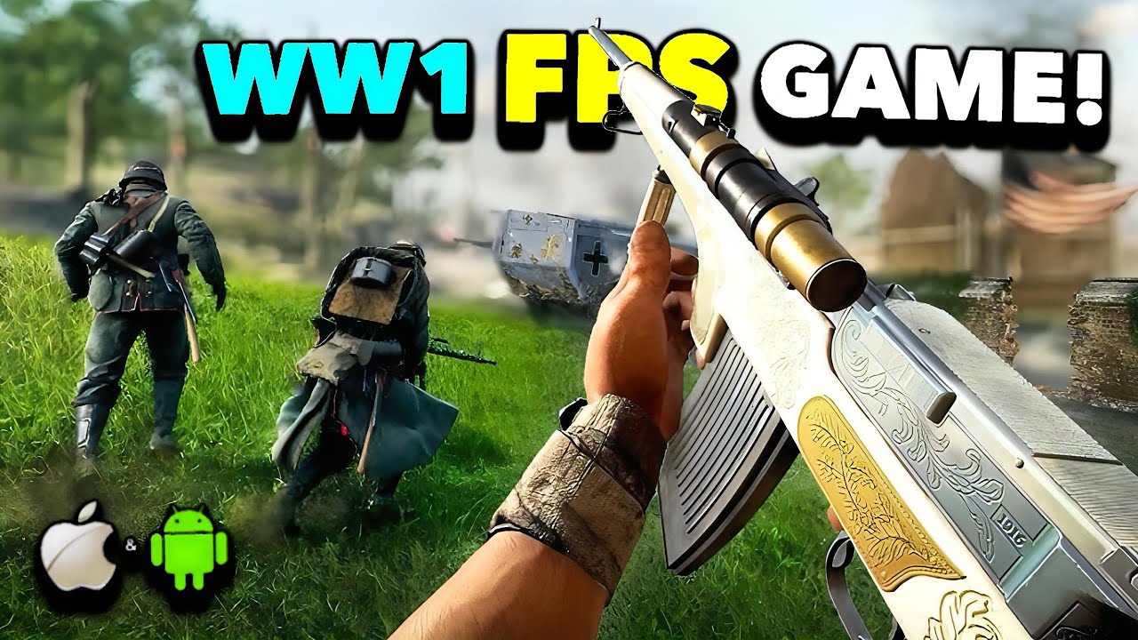 NEW MOBILE GAME LIKE BATTLEFIELD 1 IS HERE! (WW1 FPS GAME)