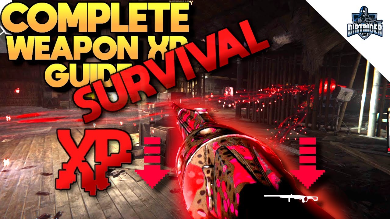 Is Weapon XP Faster In Vanguards Round Based Zombies??
