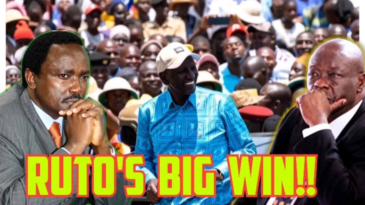 Kakamega confirms Pres RUTO is a two term